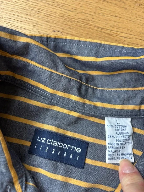 90’s vtg liz zport oversized button down lot of 2 - Picture 3 of 7